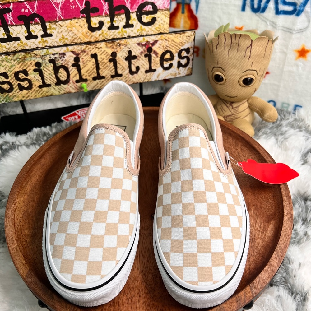 VANS CHECKERBOARD FRAPPE CLASSIC SLIP ON - Picture 13 of 14